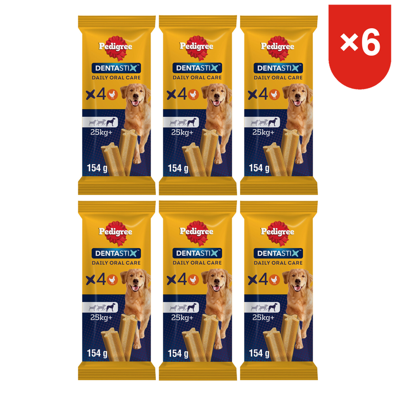 Pedigree Bâtonnets dentaires pour chiens de grande taille 154 g * 6