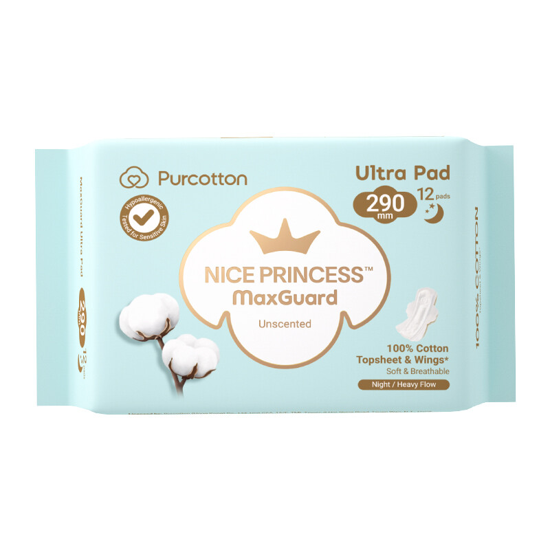 Nass Princess Ultra-Absorb Hygiene-Pads (Übersee) 290 mm, 12 Pads