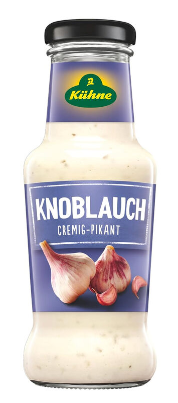 Kühne Knoblauchsauce Würzsauce 250 Ml