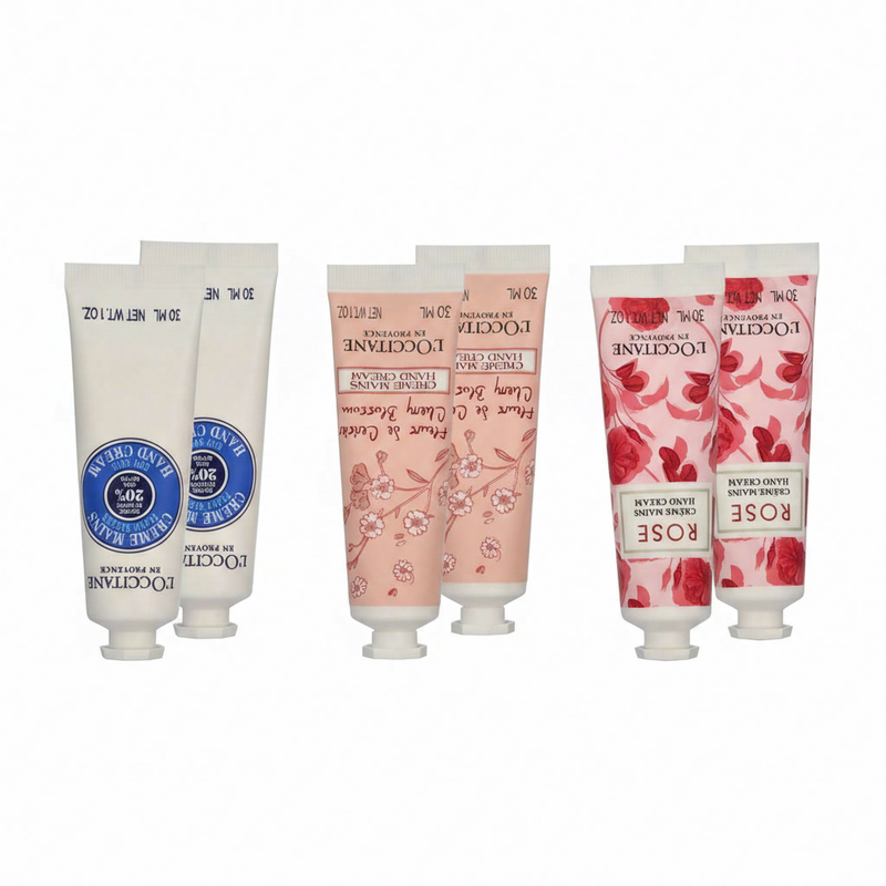L'OCCITANE Best of Provence set (kersenbloesem, sheaboter, roos) - 6 x 30 ml