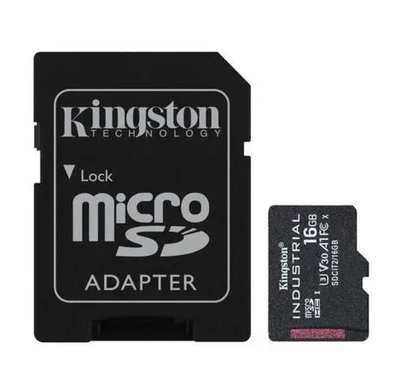 Kingston Carte microSDHC UHS-I 16 Go Classe 10 Industrielle
