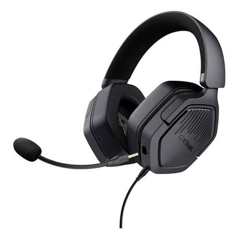 Trust GXT 492 Carus Bedrade Gamingheadset - 50 mm Drivers - Over-ear Hoofdtelefoon - Zwart