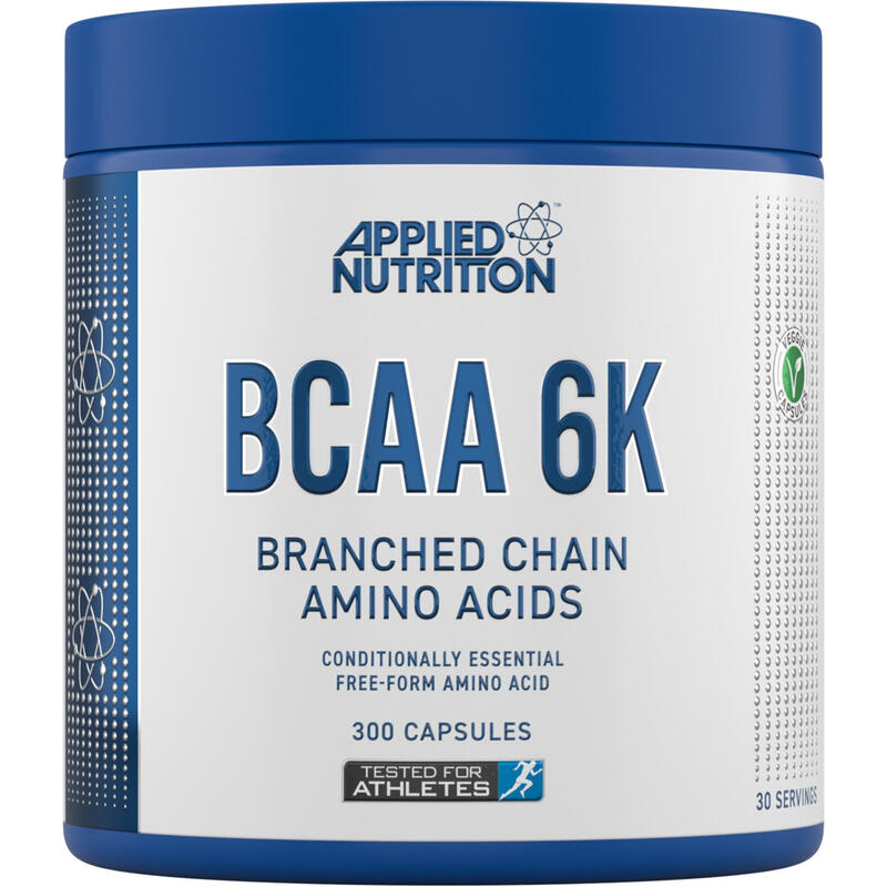 BCAA 6K Amino Acids Recovery 4:1:1 - 300 Vegan Capsules