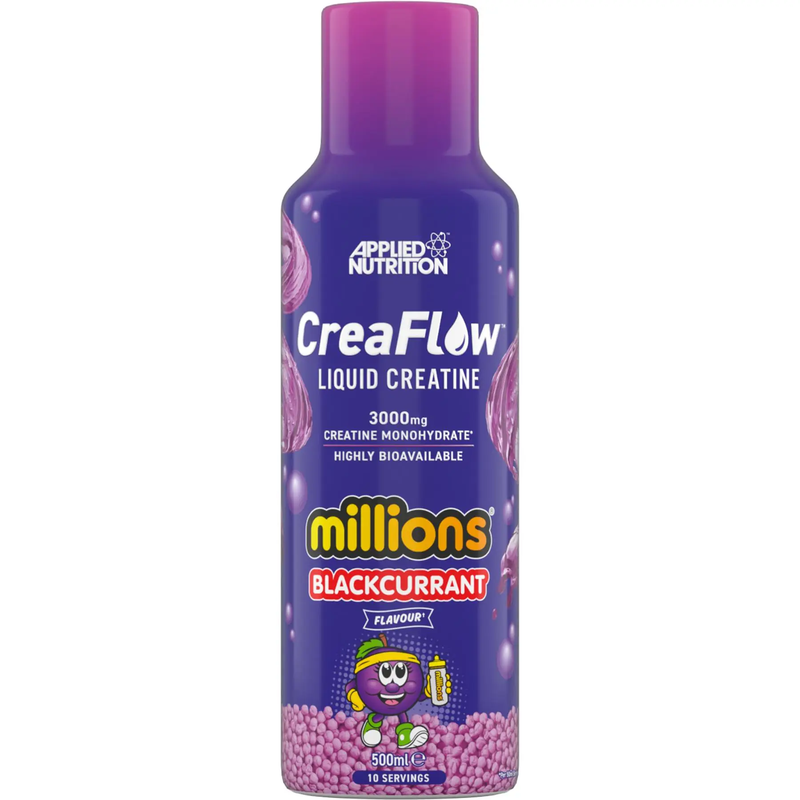 CreaFlow Liquid Creatine Strength Blackcurrant Millions - 500 ml