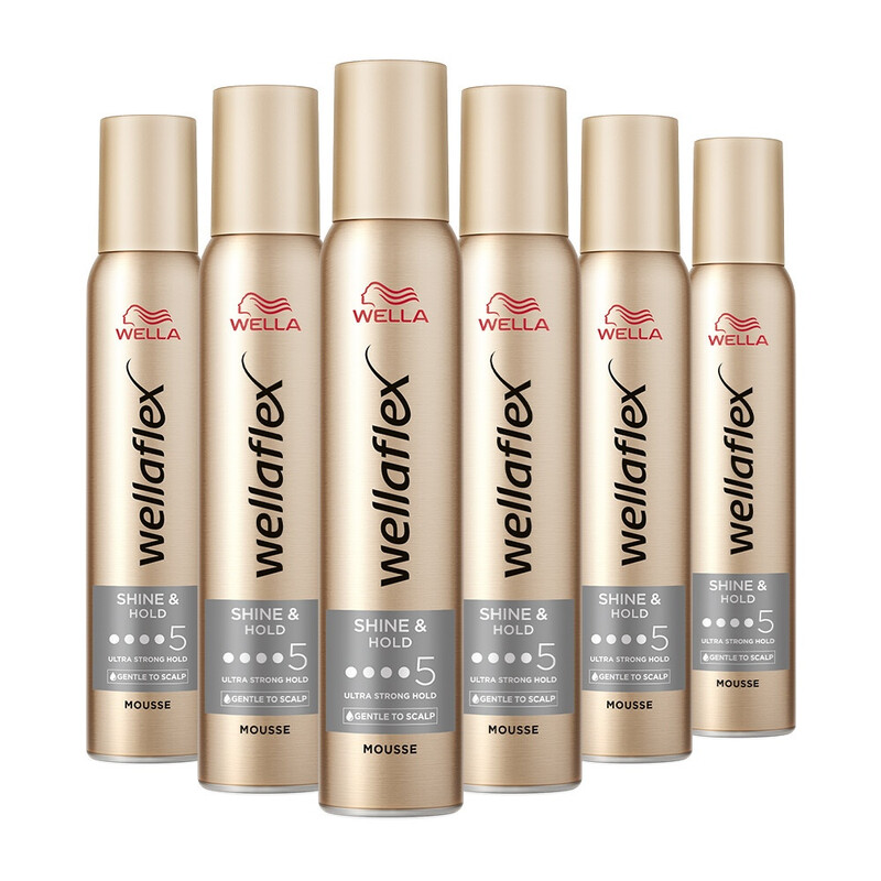 Wella Flex Haarmousse Shine&Hold 200ml