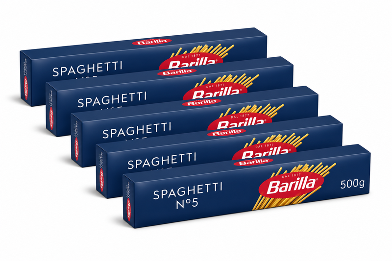 Barilla Spaghetti - 5 x 500 g