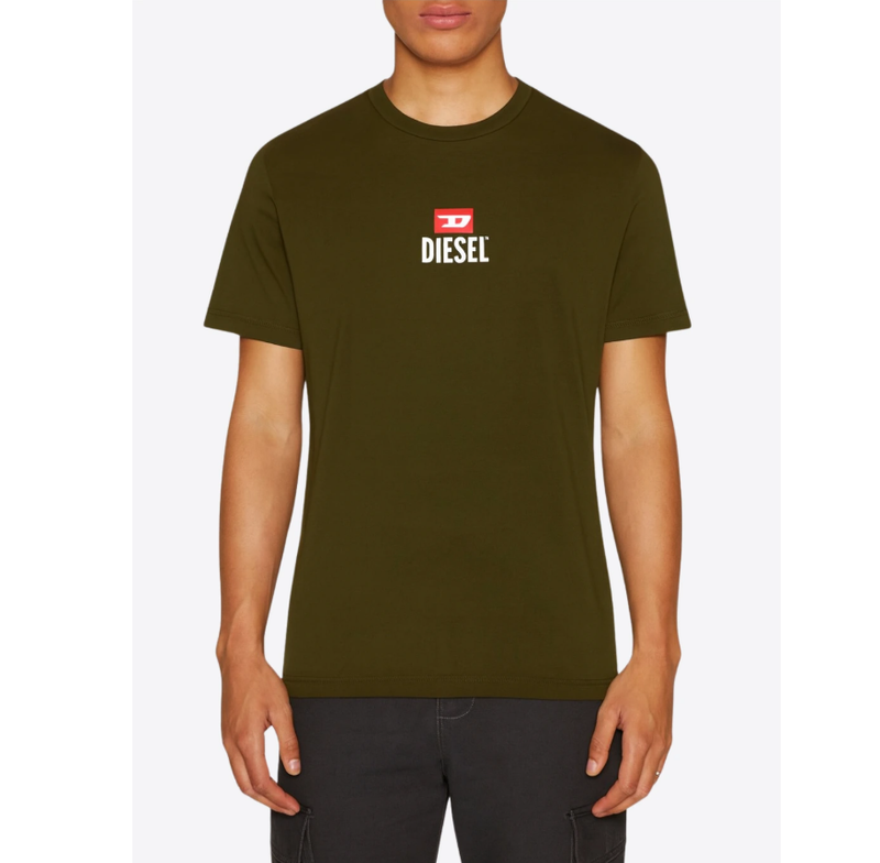DIESEL T-JUST -SMALL-NEW D LOGO T-SHIRT