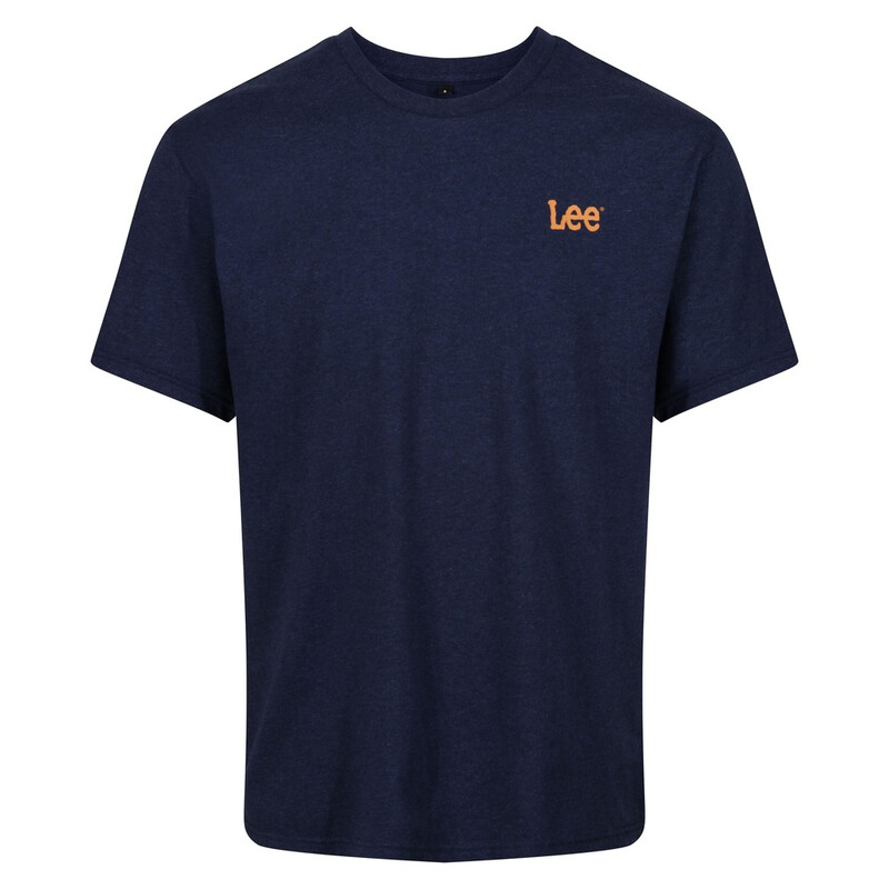 LEE Wabash T-shirt van denim met melange XL