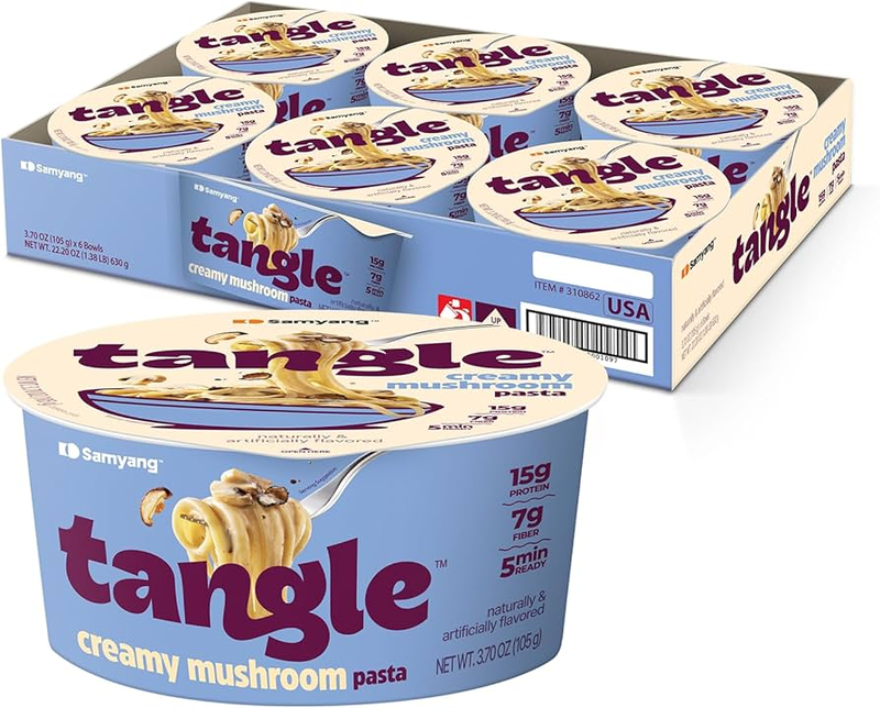 Tangle Big bowl Mushroom cream pasta (Case of 6 x 105g)