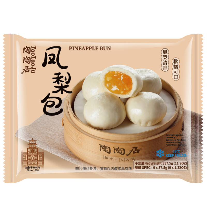 Taotaoju Pineapple bun, 337.5g