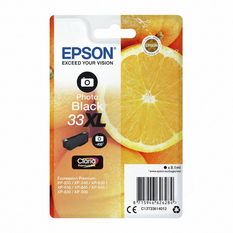 Epson Oranges multipack 5 kleuren 33XL Claria Premium inkt