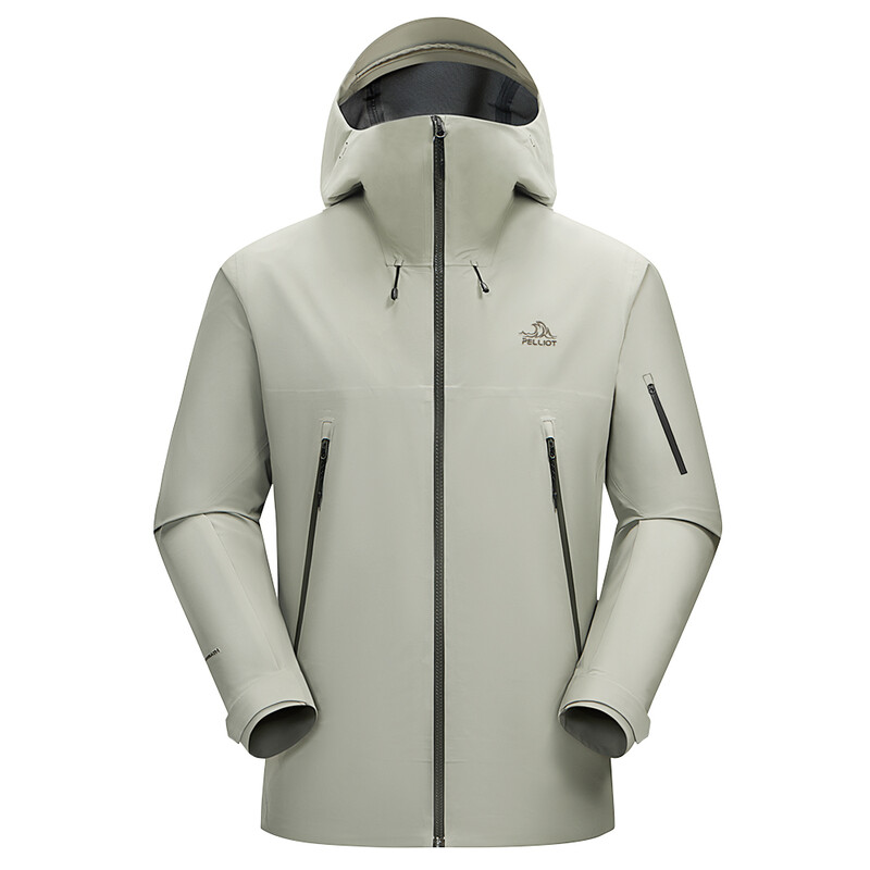 PELLIOT Outdoor-Jacke Rock Shell Grün XL Unisex Camping Reise wasserdicht langlebig