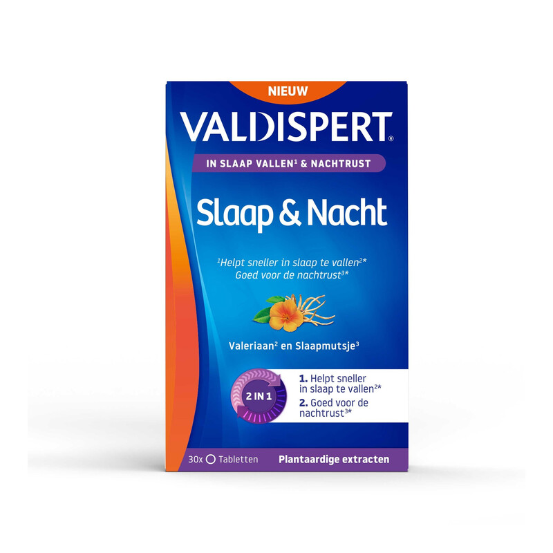 Valdispert Slaap & Nacht - 30 tabletten