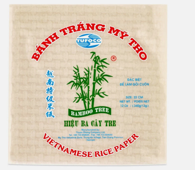 Square rice paper (22cm)