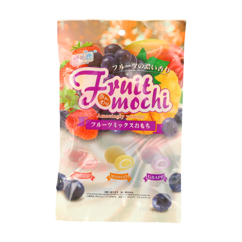 Yuki & Love Fruit Mochi 126G