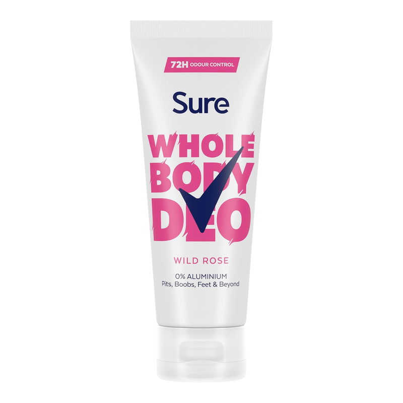 Sure Cream/Light Wild Rose Whole Body Deodorant Creme 75Ml