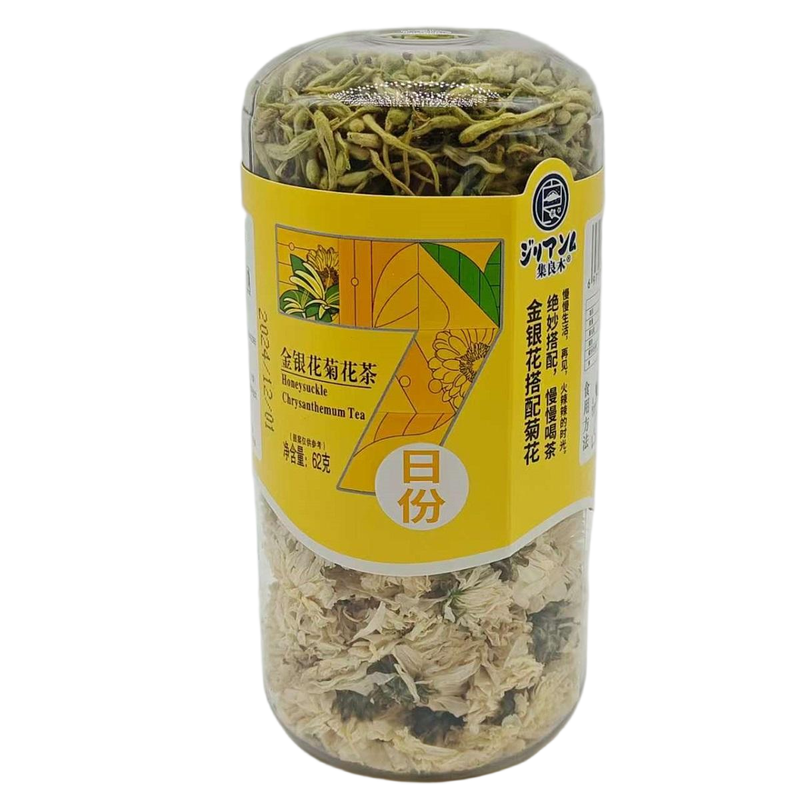 JiLiangMu Kamperfoelie Chrysantenthee 62 g