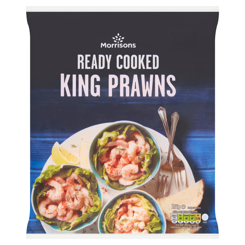 Ready Cooked King Prawns 375g