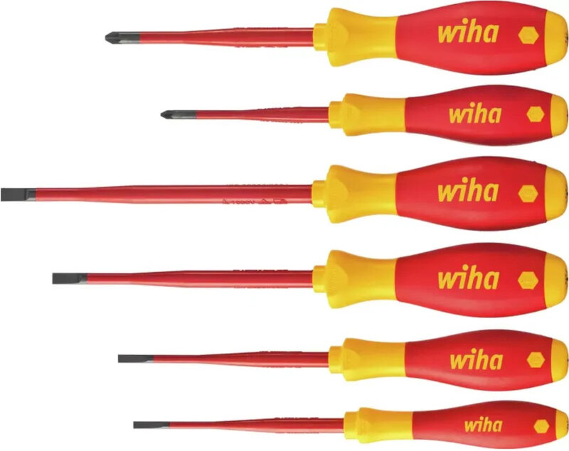 Wiha SoftFinish Elektrische SlimFix Schroevendraaier - Geïsoleerd, 1000V AC