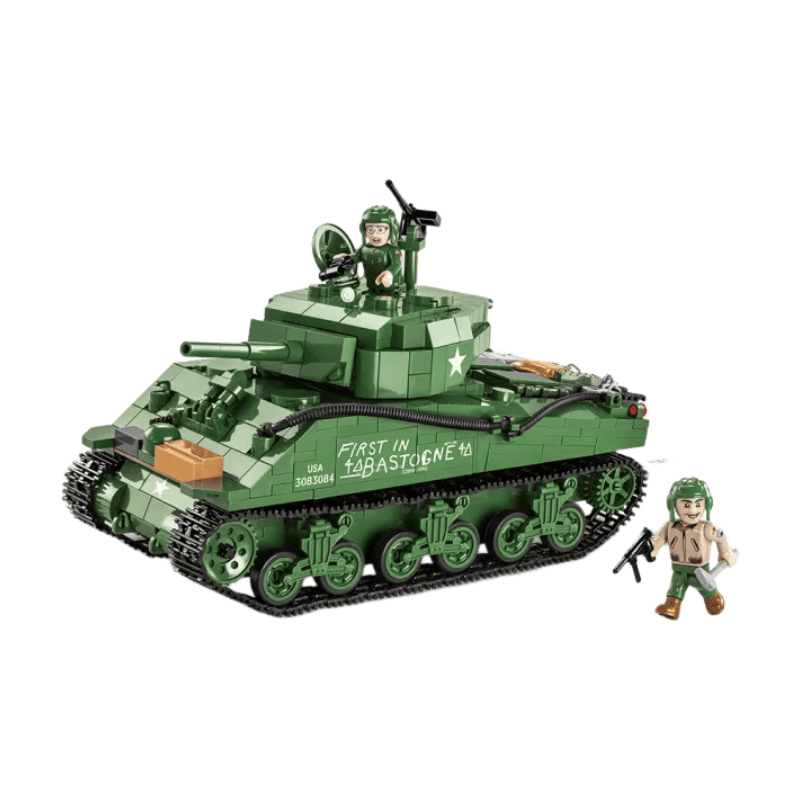 Cobi World War 2 Sherman M4A3E2 Tank 720 Piece Brick Building Set