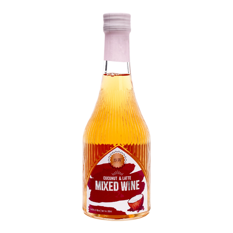 You Lu 【verkoelend】【hydraterend】 kokosnoot en melk gemengde wijn 8,5% vol 330 ml