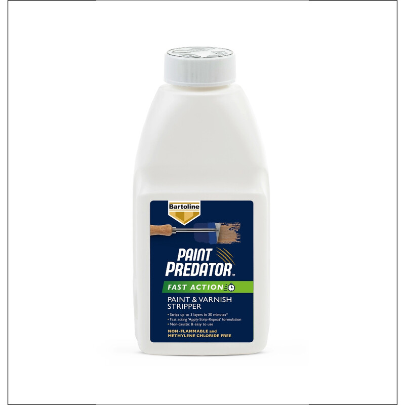 Bartoline Paint Predator Heavy Duty and Varnish Stripper 500ml