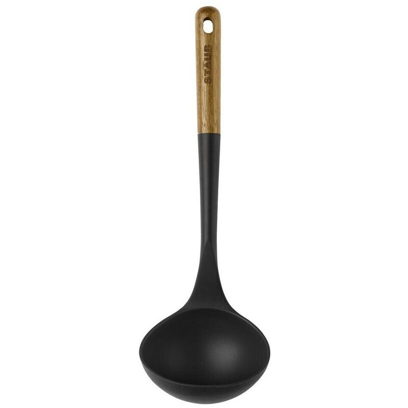 STAUB ST Schöpfkelle sil. Schwarz 31 cm
