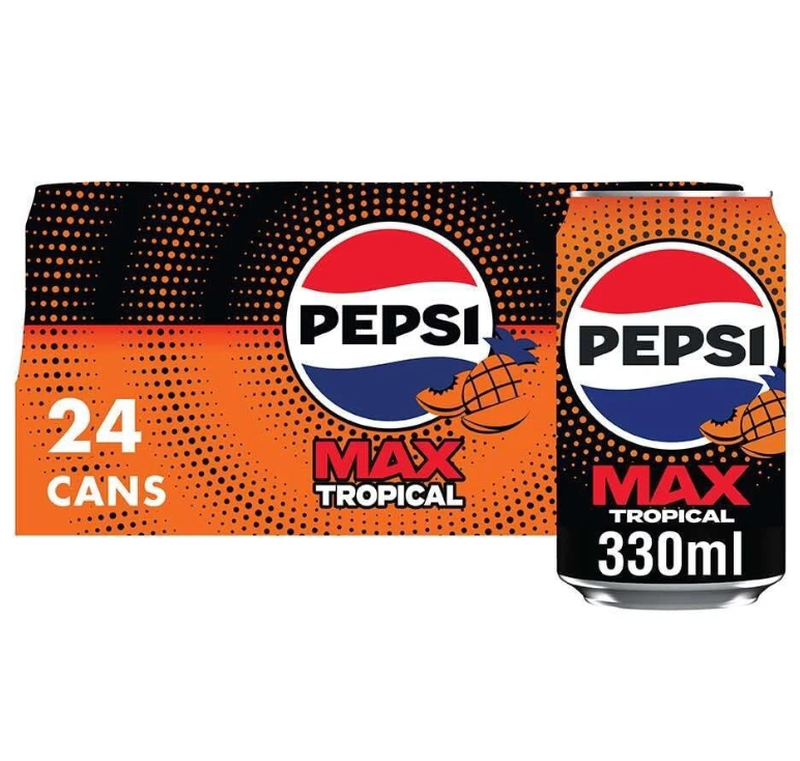 PEPSI Max Tropical Sans sucre 24 x 330 ml