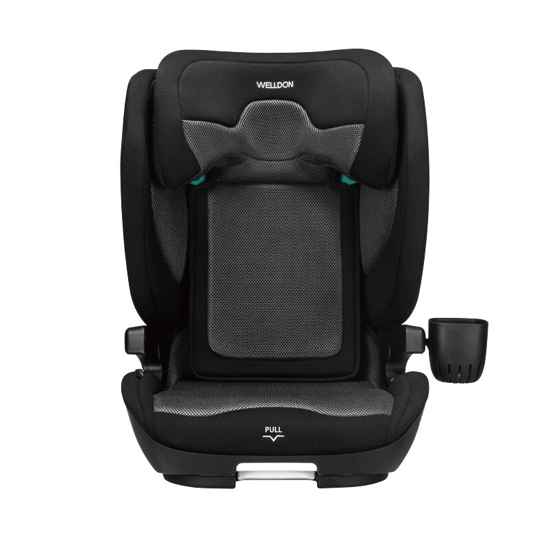 WELLDON COCOON TRAVEL 2 Ebony WELLDON 3-12 Jahre i-Size Kinderautositze Cocoon Reise Pro Ebenholzschwarz