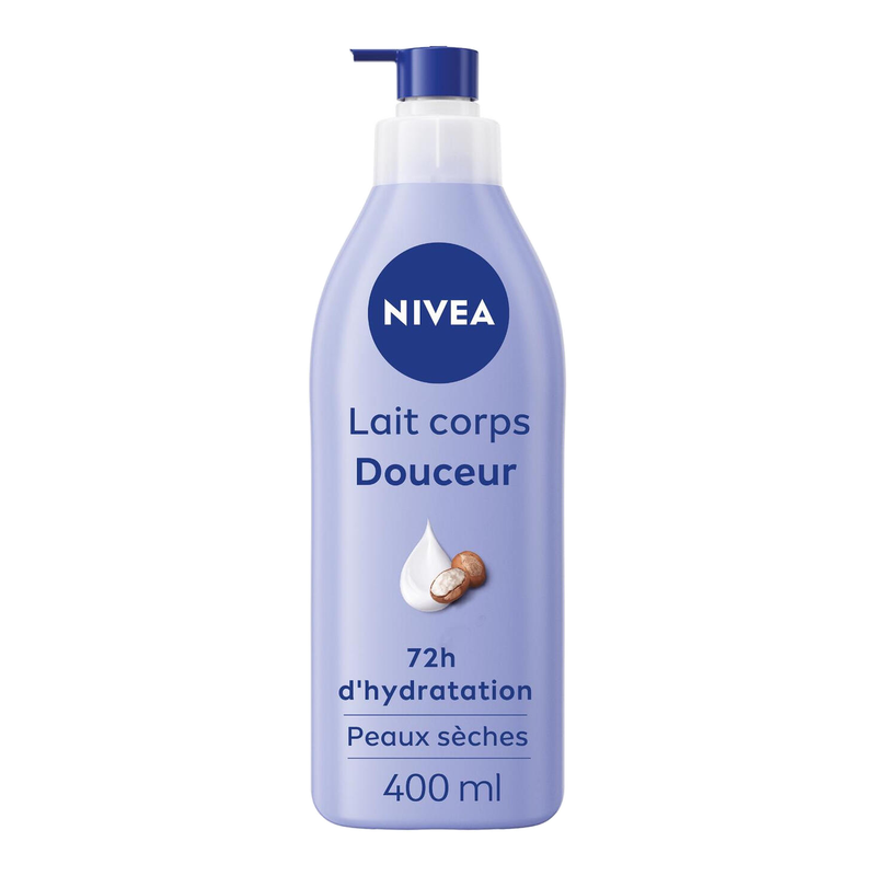 NIVEA Lait Corps Douceur Hydratant Peaux Sèches - 400 ml