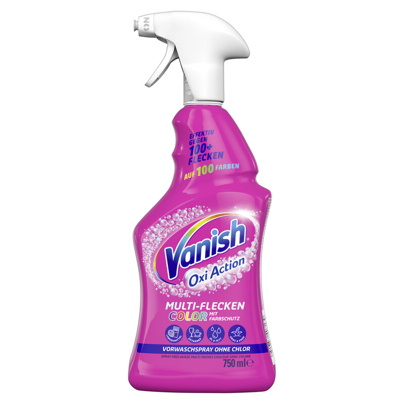 Vanish Oxi Action Multi-Flecken Vorwaschspray Pink 750 ml