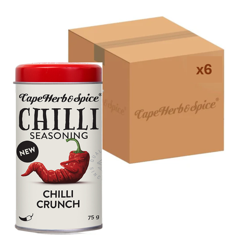 Cape Herb & Spice chili crunch rub 75 g x 6