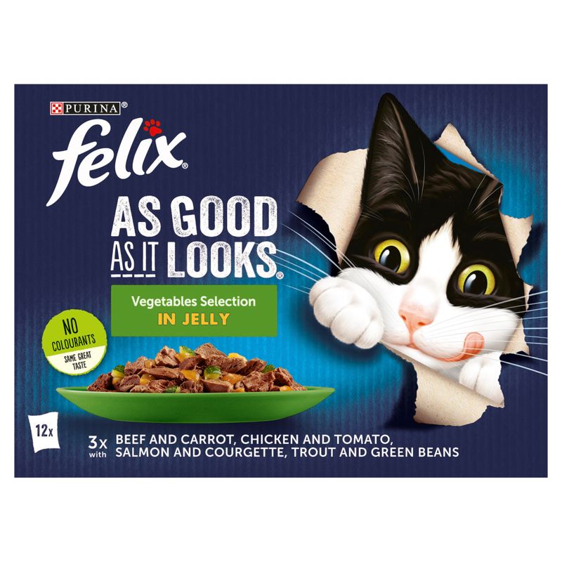 As Good As It Looks Favourites Selection with Vegetables in Jelly 12 x 85g (1.02kg)