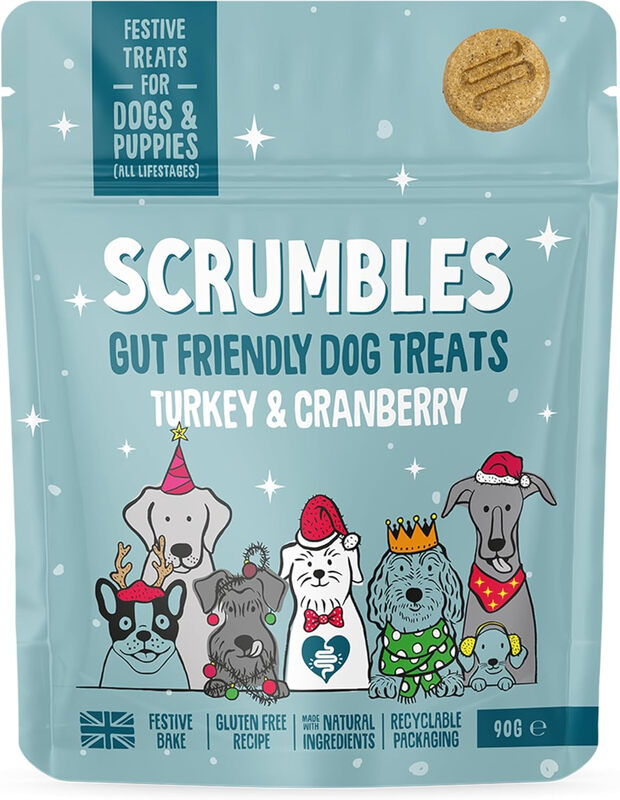 Turkey & Cranberry Dog Treats 90g
