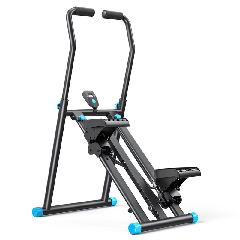 Upgraded Stair Stepper Exercise Machine for Home Gym, Compact Foldable Vertical Stair