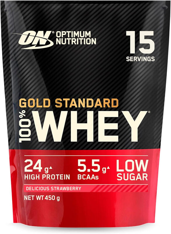 Gold Standard 100% Whey Protein Delicious Strawberry – 450 g