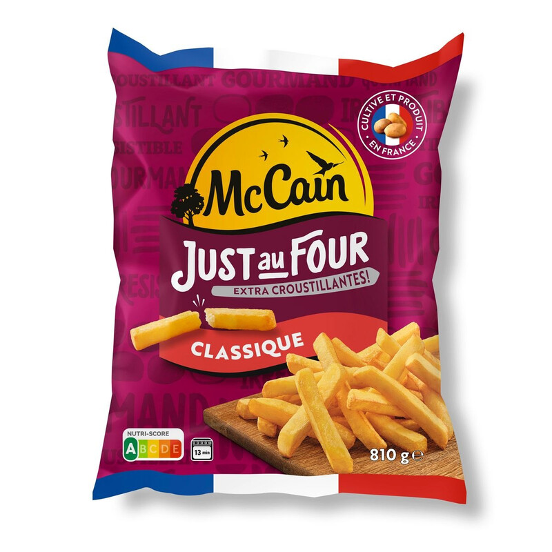 Mccain frites classiques au four