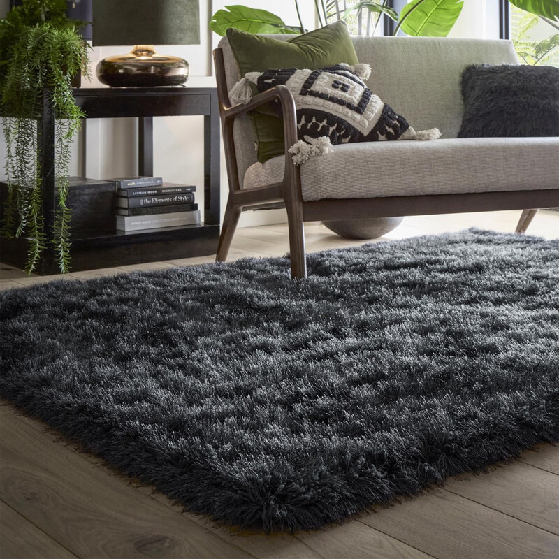 Rug Extravagance Charcoal 160x230cm