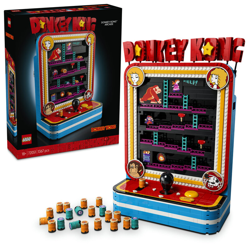 LEGO Super Mario 72051 Donkey Kong™-arcadekast