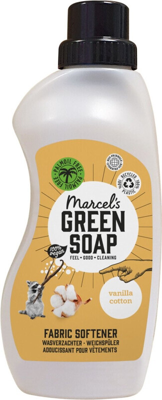 Marcel's GREEN SOAP wasverzachter vanille&katoen 750 ml