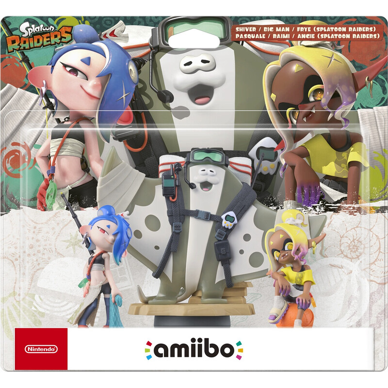 Amiibo - Mako / Mantaro / Muri (Splatoon Raiders)