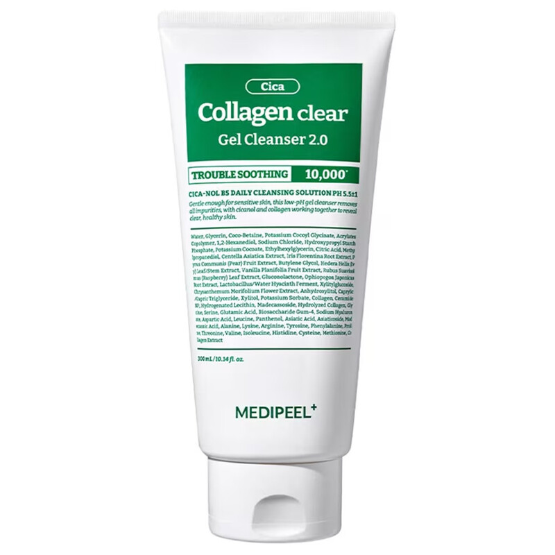 Medi-Peel Green Cica Collagen Clear Gel Reiniger 2.0 - 120 ml