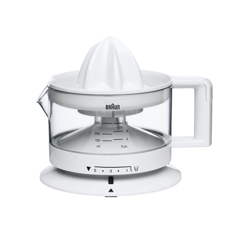 BRAUN Tribute Collection, Presse-agrumes Électrique, CJ3000WH, Blanc