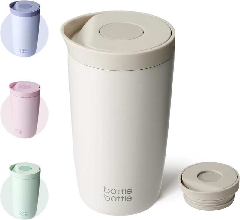 Thermal Mug 500 ml To Go - Premium Insulated Stainless Steel Mug, Leak-Proof, BPA-Fre