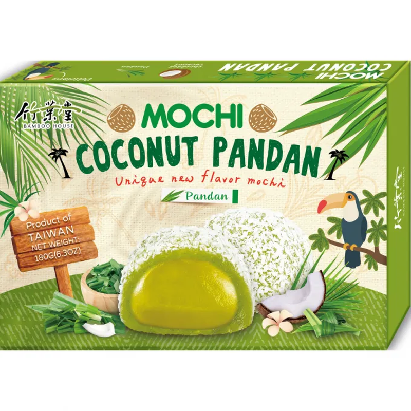 Bamboo House Kokos Pandan Mochi 180 g