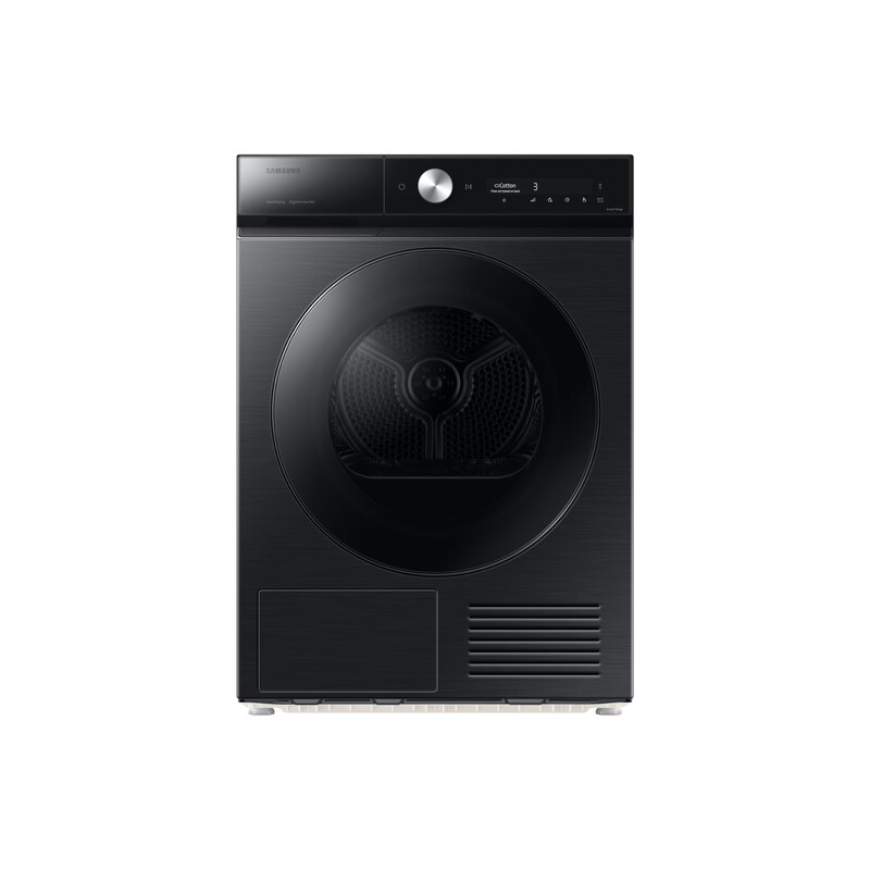 Samsung Series 8 9KG AI Heat Pump Tumble Dryer in Black | Smart Home Appliance for Energy Efficient Drying
