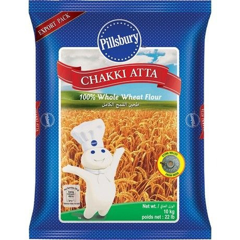 Pillsbury Volkoren Tarwemeel (Chakki Atta) 10 kg