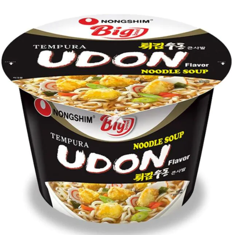 NongShim big bowl tempura-udon-soep 111 g