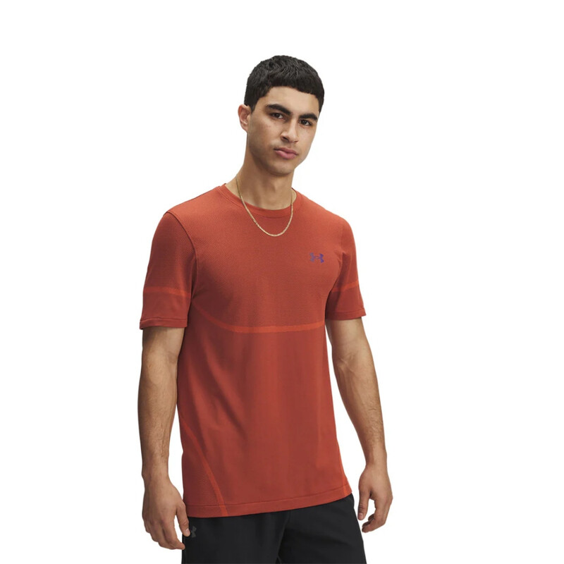 Under Armour Men's Vanish Elite Seamless Short Sleeve T-Shirt - Fire