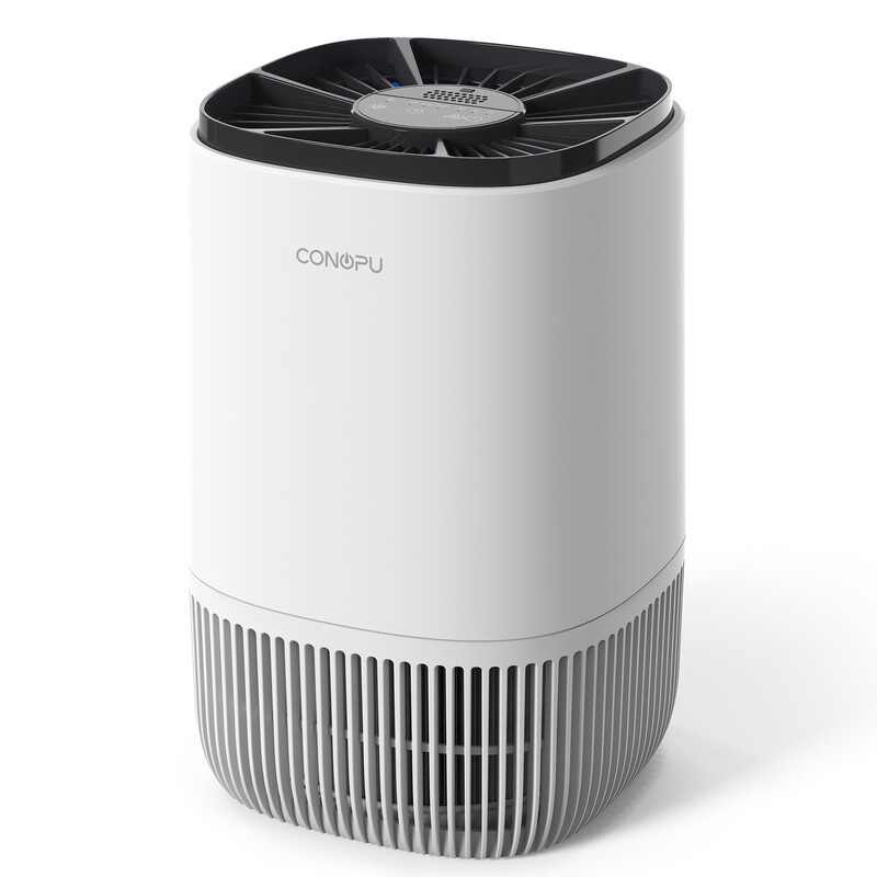 【New Arrival】CONOPU HEPA Air Purifier with Fragrance, 3 Modes, 24H Timer, Removes Smo